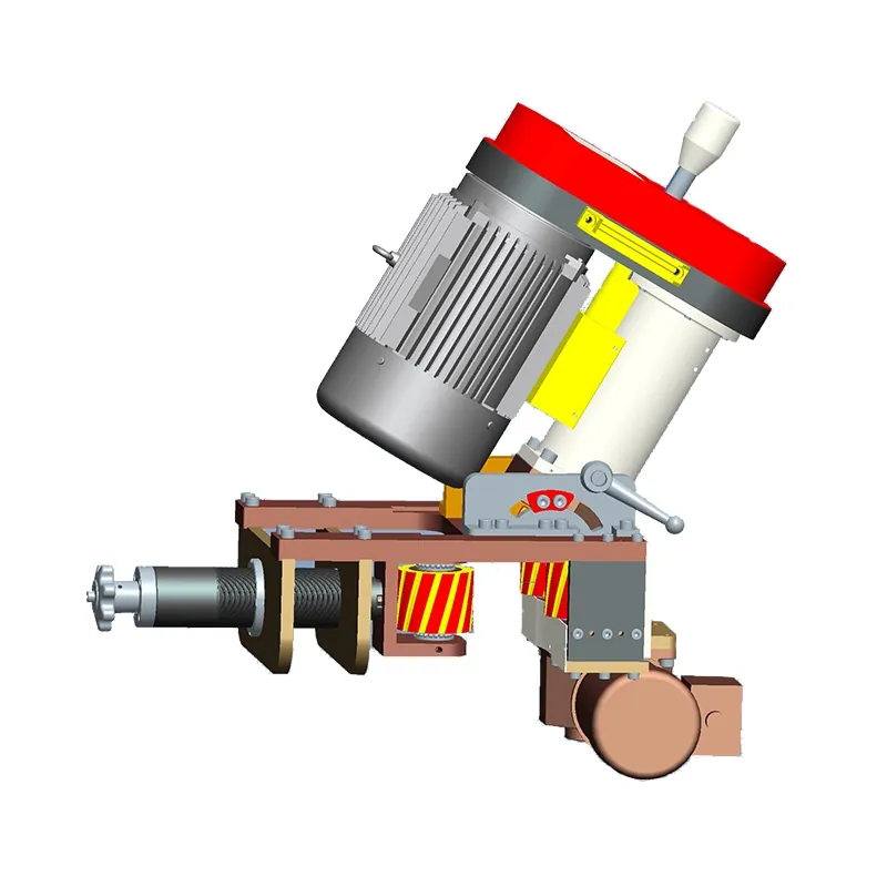 DMM-YG running circumferential bevel on storage tank