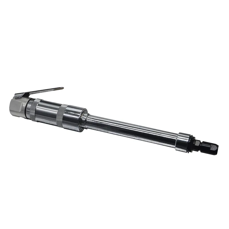 Gear chamfering grinder on automotive ring gear
