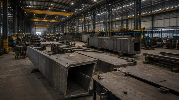 Heavy Fabrication on-site machining