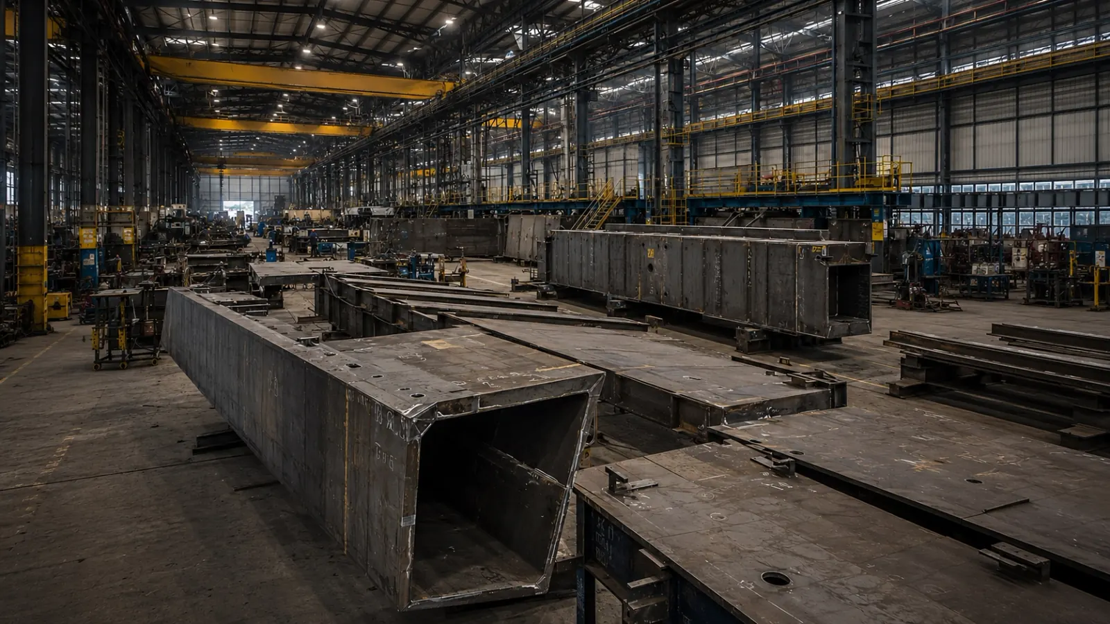 Heavy Fabrication on-site machining