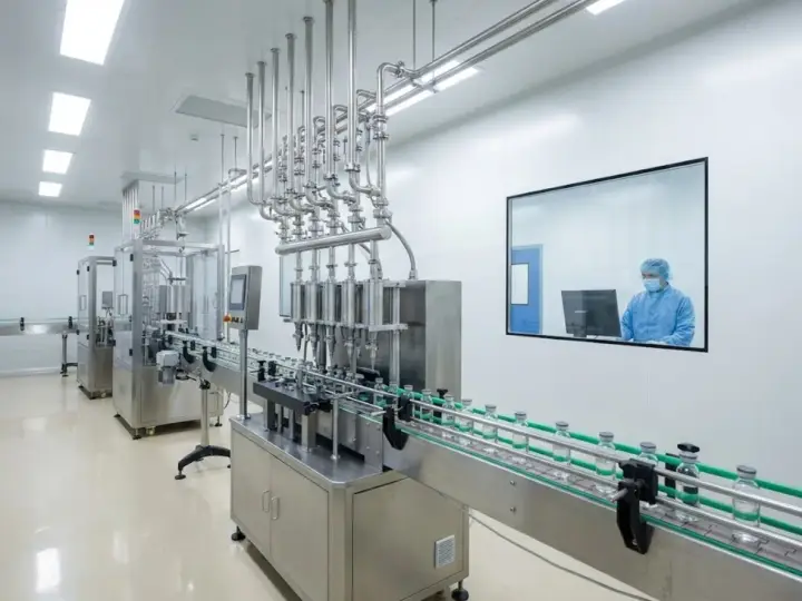 Pharmaceutical on-site machining