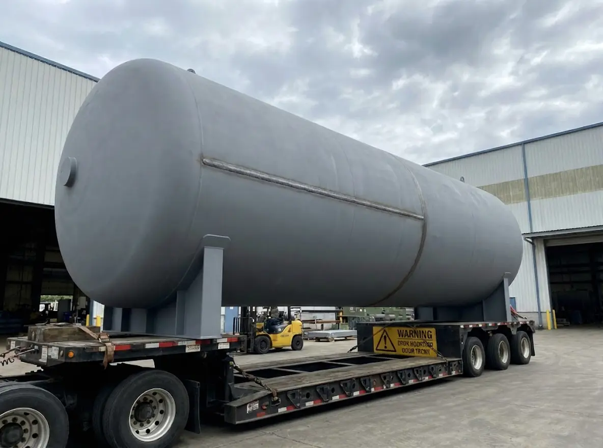 Pressure Vessel & Boiler Fabrication on-site machining